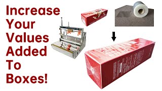 Luna Plus CD Wrapping Machine | CD box overwrapper | box overwrapping machine
