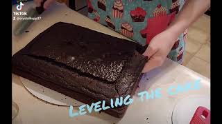 3d semi tanker cake