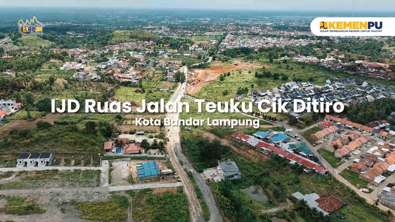 IJD Jalan Teuku Cik Ditiro, Kota Bandar Lampung: Membangun Jalan, Mendorong Pertumbuhan!