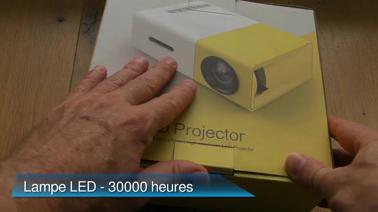 Vidéoprojecteur Mag Mini vidéoprojecteur portable YG 300 LED