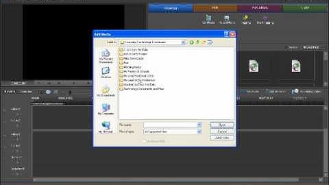 Premiere Elements 7 - 2. Adding clips to a new project.wmv