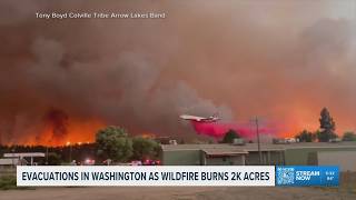 Washington wildfires destroy homes, prompt evacuations