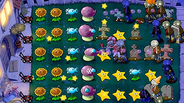 PLANTS VS. ZOMBIES HD | All Night Levels (Adventure 2)