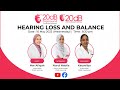 Hearing Loss &amp; Balance