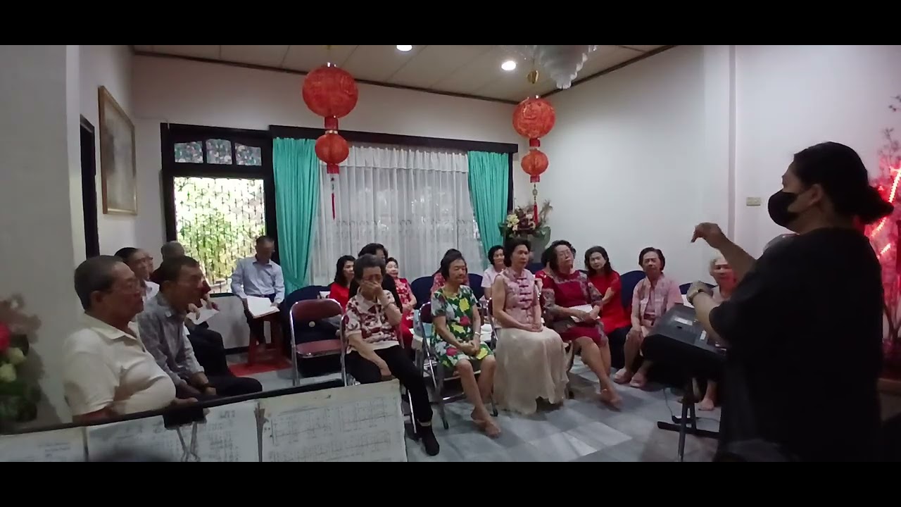 印尼西加坤甸振强校友合唱团彩排练习.21/2/2026