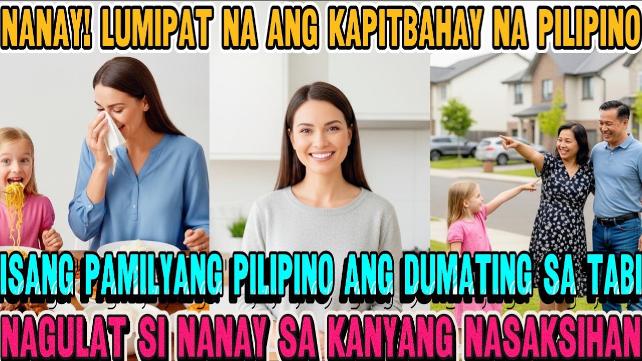 Nanay! May lumipat na pamilyang Pilipino—isang salita lang, nagbago ang anak na babae at napaiyak an
