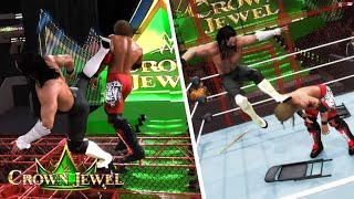 WWE Crown Jewel 2021: Edge vs Seth Rollins | Prediction Highlights - WWE 2K20