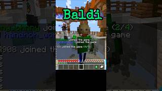 BALDI is playing MINECRAFT on Mineland!