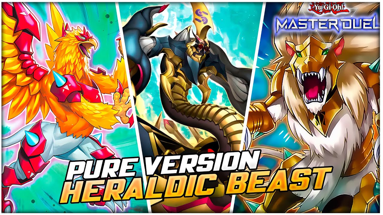 yugioh heraldic beast deck Aberconway - Battles of Legend: Monster Mayhem Heraldic Beast deck 6+ wins