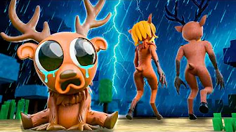 DEER: SAD BIRTH STORY! 99 Nights in the Forest Animation