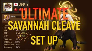 [G3 RTA] 300 Speed Savannah Cleave by Gati (GT)  Summoners War