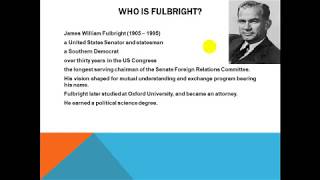 FLTA, Fulbright Foreign Language Teaching Assistant Program