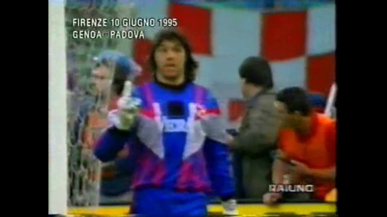 PADOVA-GENOA 5-4 dcr (1-1 nei tempi regolamentari)  SPAREGGIO permanenza in Serie A 10/6/95