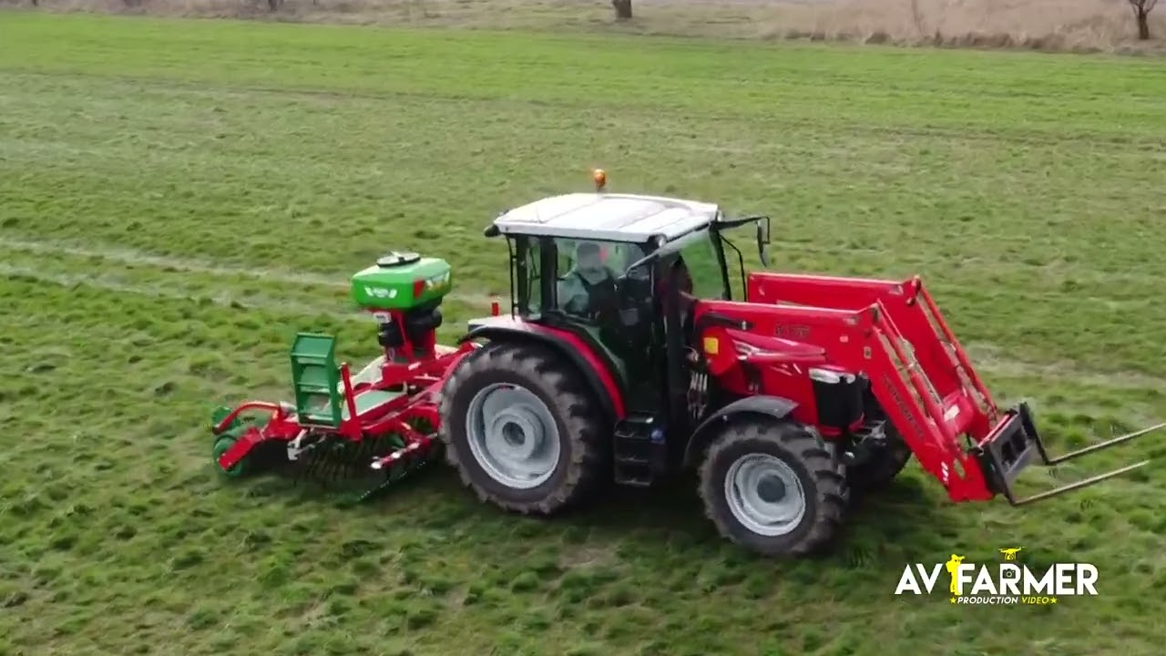 Podsiewanie traw z ​⁠@agro-masz GRASS 300| ​⁠@nasionawronkowski