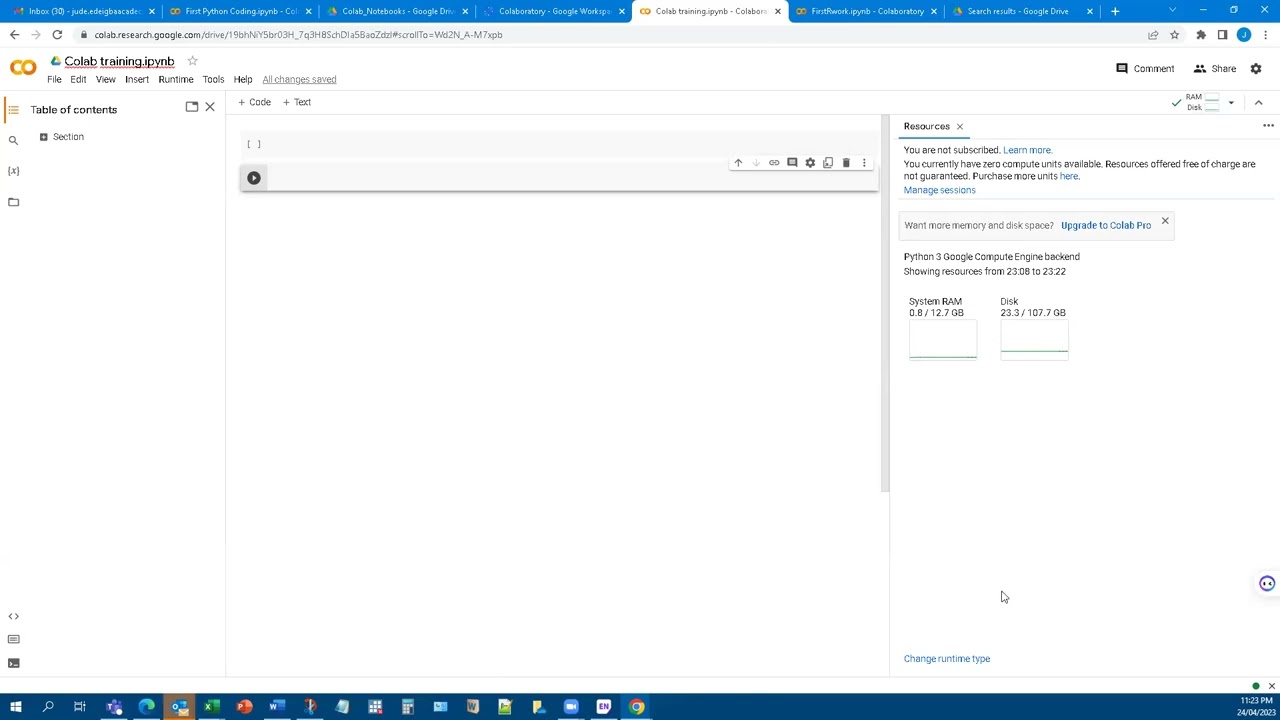 How to include GPU and TPU to your Google Colab for Python (video 3)