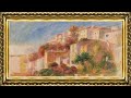 Pierre-Auguste Renoir - View from the Garden of the Post Office, Cagnes (1908)