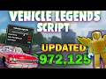 *NEW* Vehicle Legends Script (PASTEBIN 2026) (AUTO DRIVING , MONEY FARM,  AUTOFARM )