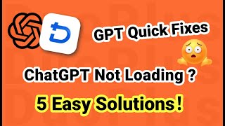 ChatGPT Not Loading Try These 5 Easy Solutions! | DuoPlus Tips