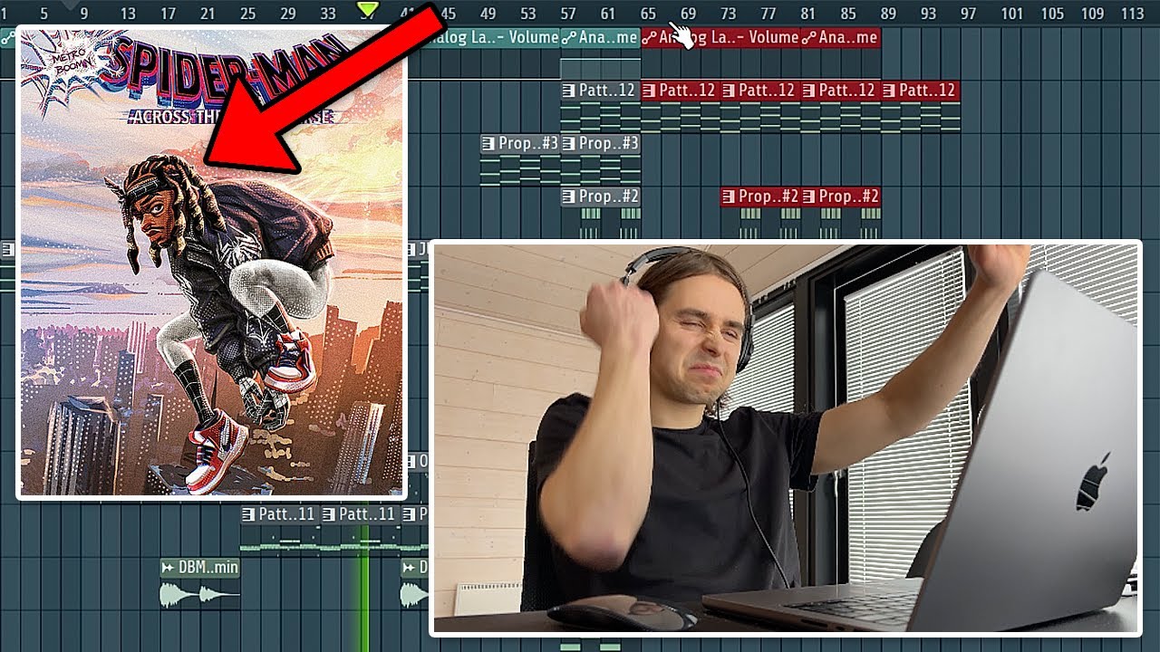 Making a Metro Boomin ”Spider Man Across the Spider Verse” Type Beat | FL Studio Cookup