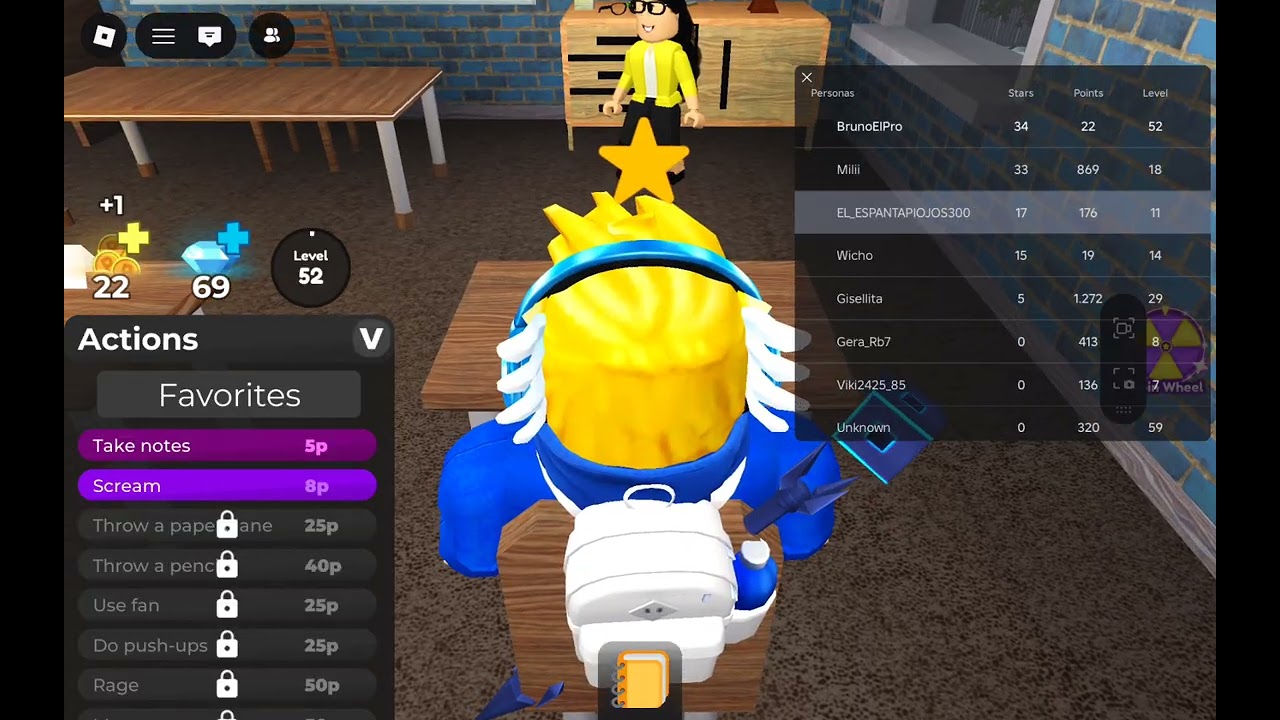 Jugando Roblox pq si