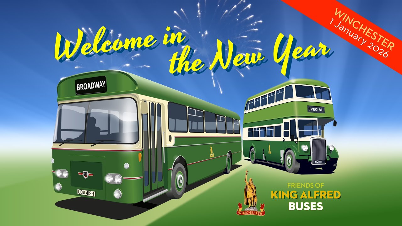 2026 New Year Running Day | Friends of King Alfred Buses - YouTube