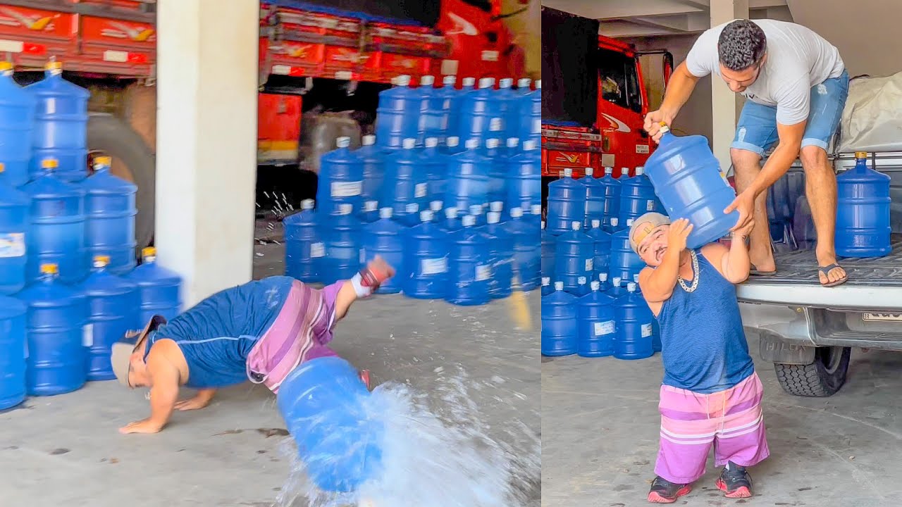 PILILIU LEVA ESTOURO COM GALÃO DE ÁGUA | PILILIU DA RESENHA