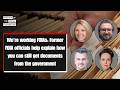 We’re working FOIAs: Former FOIA officials help explain how you can still get documents from the gov