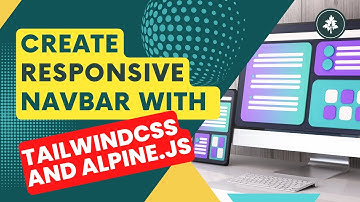 How to Easily Build a Responsive Navbar with Alpine.js and Tailwindcss | Responsive Design | #ui #ux