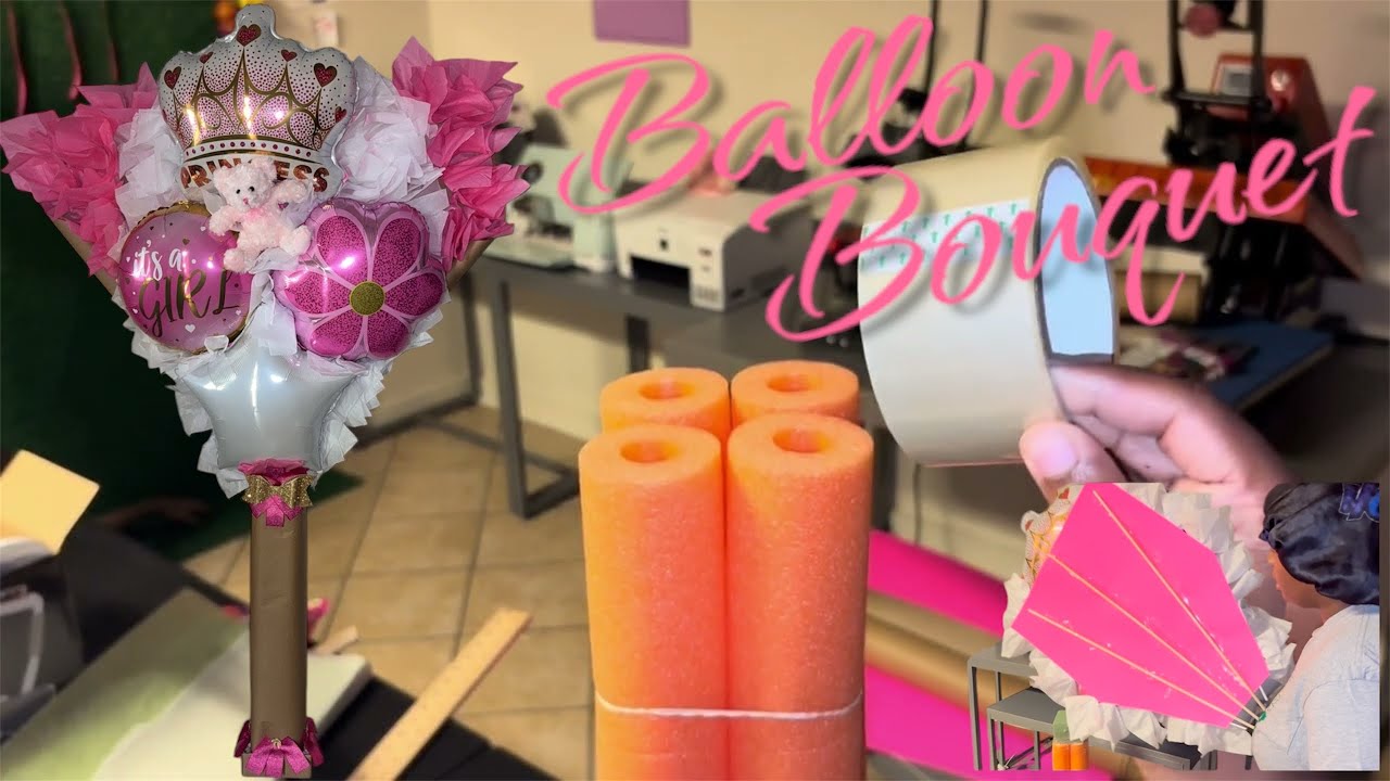 Tutorial | making a balloon bouquet