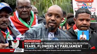 Gen Z protests: Families carry flowers in tense, emotional parliament procession