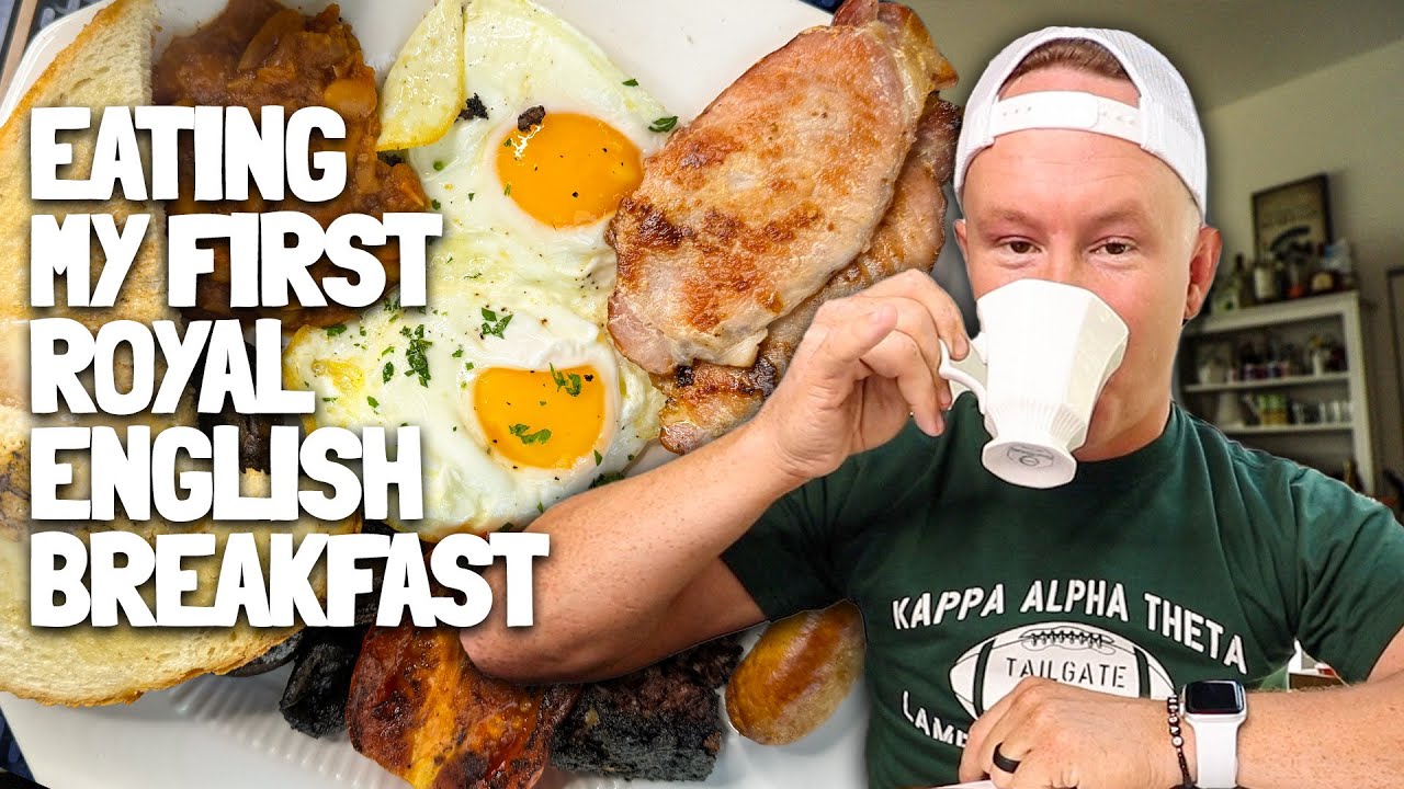 I ate my first Royal English Breakfast this morning. 🍳👑🇬🇧 YouTube