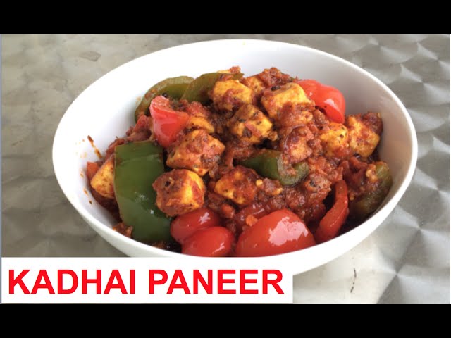 KADAI PANEER RECIPE | Stir Fried Cottage Cheese | Restaurant Style Kadai Paneer | Indian Vegetarian Recipes