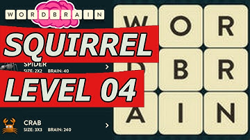 Wordbrain Squirrel Level 4 Answers (Android/IOS)