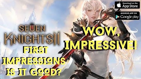 📱SEVEN KNIGHTS II [KR] [ROG PHONE 3/ULTRA SETTINGS]📱⭐FIRST IMPRESSION/BEFORE YOU PLAY!⭐