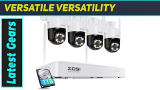 ZOSI 3K 5MP WiFi 6 Security System: Unbeatable Home Surveillance!