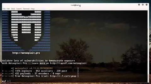 Metasploit for Network Security Tutorial - 1 - Introduction