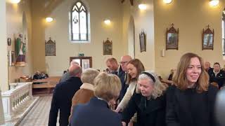 Funeral Service of Liam Canny pt 1