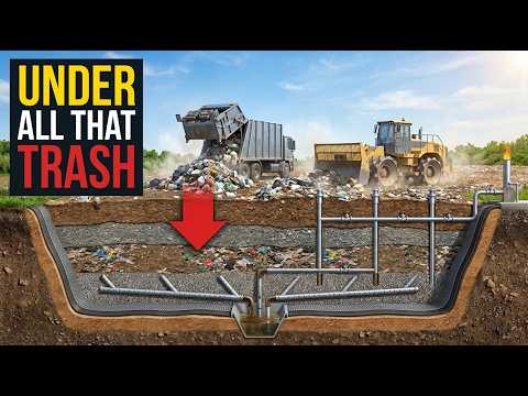 What’s Hidden Beneath a Landfill? The System Under Millions of Tons of Trash