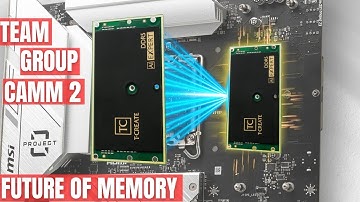 TeamGroup introduces its first CAMM2 DDR5 7200 modules