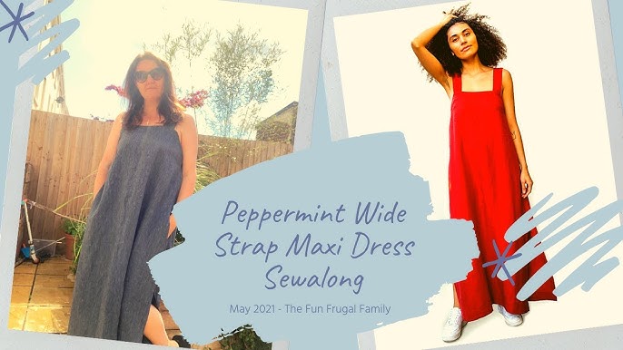 Everyday Dress by Peppermint Mag  Easy Dress to Sew This Summer! ☀️ 