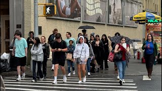 NYC LIVE Walk: Rainy SoHo, West Village, & Meatpacking District Manhattan on Saturday May 18, 2024