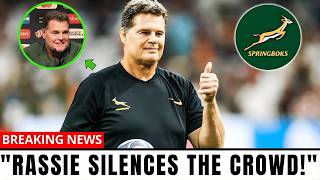 BOMBSHELL! RASSIE REVEALS CAMP SECRETS! NO ONE ANTICIPATED THIS! | SPRINGBOKS NEWS