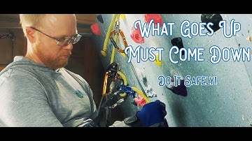 Rock Climbing Safety and Rescue: Transitioning from Ascending the Rope to Descending