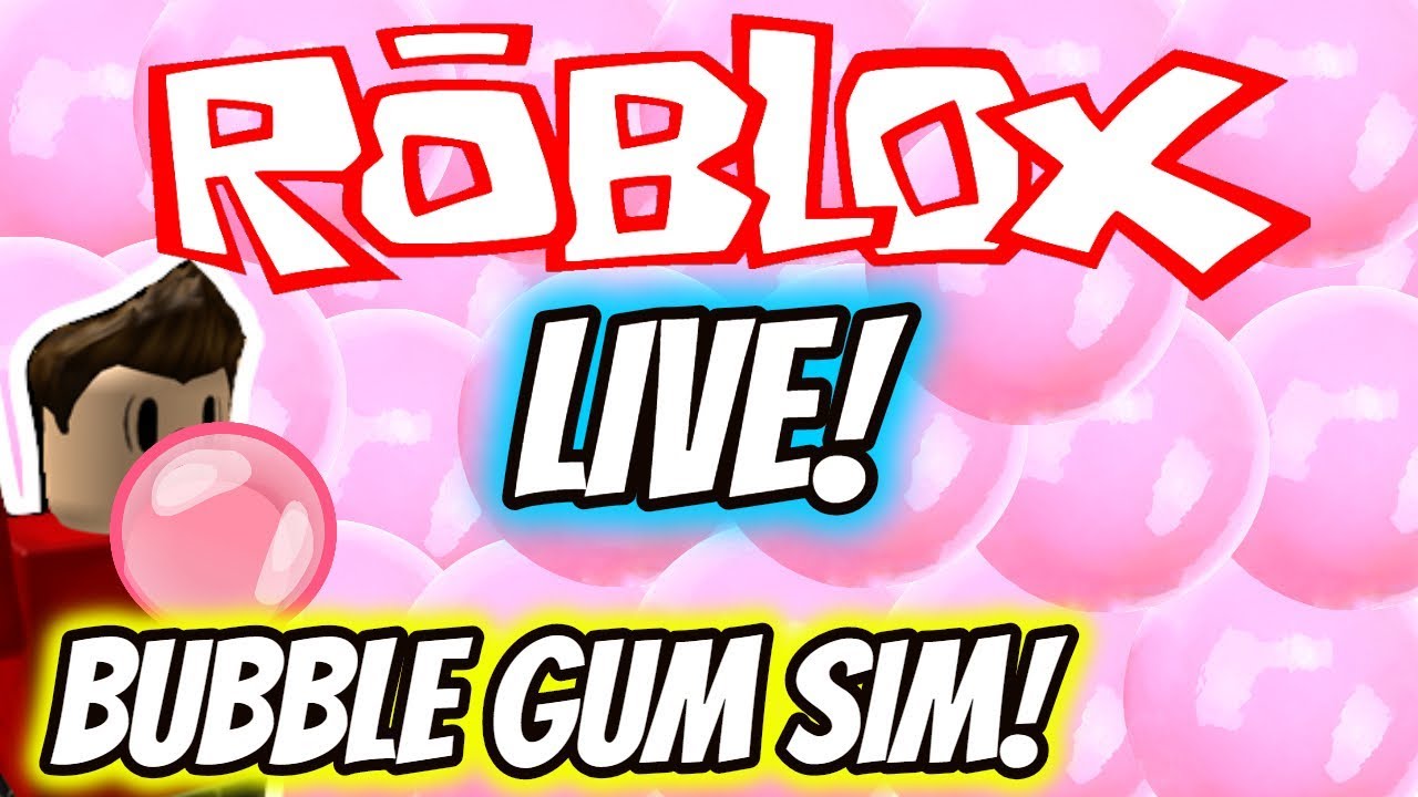 Roblox Live Stream with fans! 🔴 *NEW BUBBLE GUM SIMULATOR | FAMILY FRIENDLY Roblox Live Stream