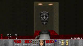 Doom Zero (2019) 100% Playthrough (Map 06: Echo Halls) on Ultra-Violence