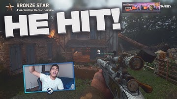 I OWE $100 CAUSE HE HIT A SICK TRICKSHOT! (Insane COD: WW2 TRICKSHOTS) @Dare_Req