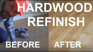Refinish Your Hardwood Floors Using a Belt Sander 翻新实木地板 USE TOOLS