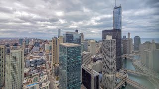 A 2-bedroom, 2-bath #5504 at the Loop's luxury OneEleven tower