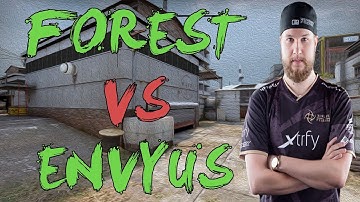 CSGO: POV NiP f0rest vs ENVYUS (33/18) cache @ ECS Season 2 EU