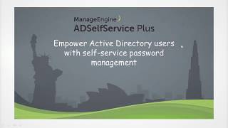 Empower Active Directory users with self-service password management